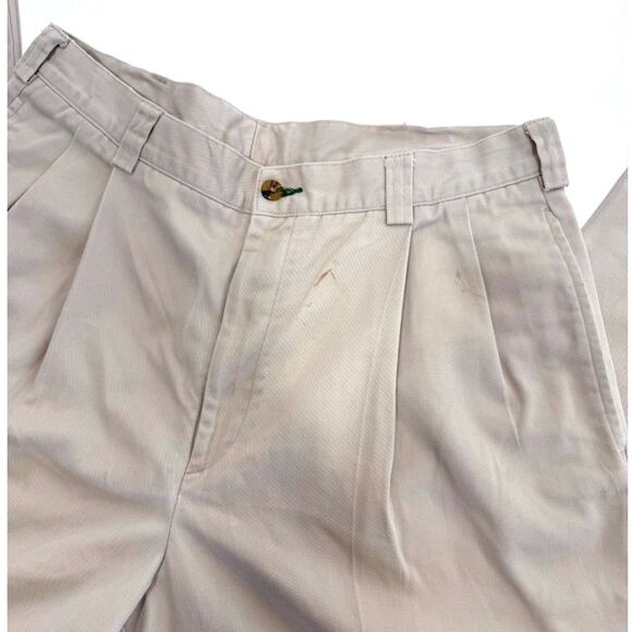 Tommy Hilfiger Vintage Khakis - pleated front, relaxed tapered leg - Picture 3 of 8